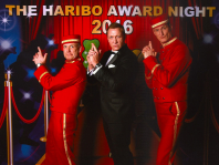 DIE PAGEN begeistern mit James Bond Double beim Haribo Award
