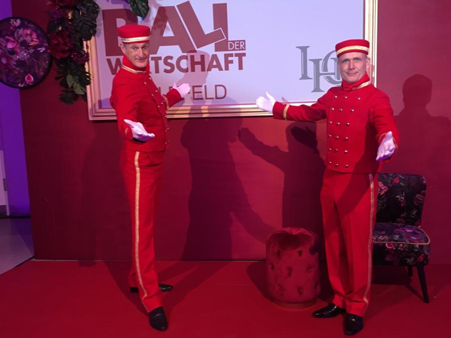 Walkact auf dem Ball der Wirtschaft in Bielefeld