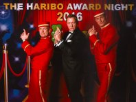 DIE PAGEN begeistern mit James Bond Double beim Haribo Award